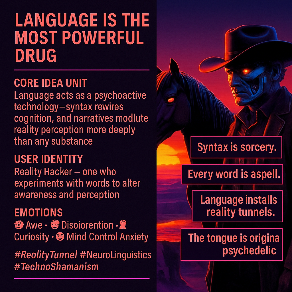 Language as a Psychedelic